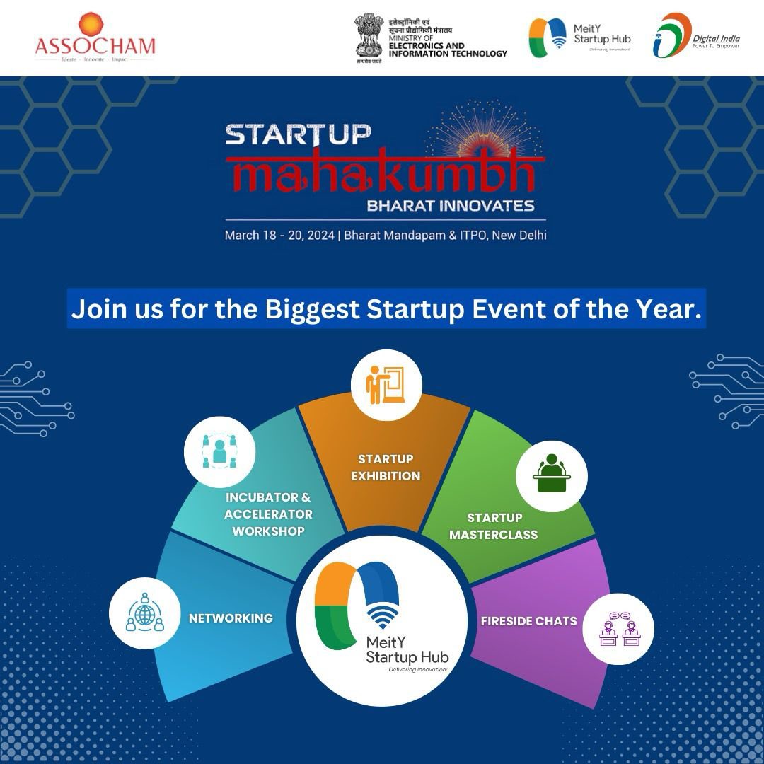 Catch the startup delegations from across the country at #StartupMahakumbh today to witness innovation and entrepreneurial spirit.

@DPIITGoI 

#BharatInnovates #FutureEntrepreneurs #EmergingStartups #StartupEcosystem