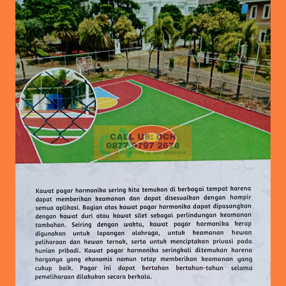 DchDicky's tweet photo. DaKh@ - Harmonika - Chainlink Standar galvanis, Heavy galvanis, PVC
*DCH 0877 9797 2678 https://t.co/ekF8UMAMJP #kawat #konstruksi #kontraktor #lapanganfutsal #anyaman #pagarbts #harmonika #chainlink #indonesia #besi #plts #bendungan #kawat https://t.co/zL9IXPjVCc