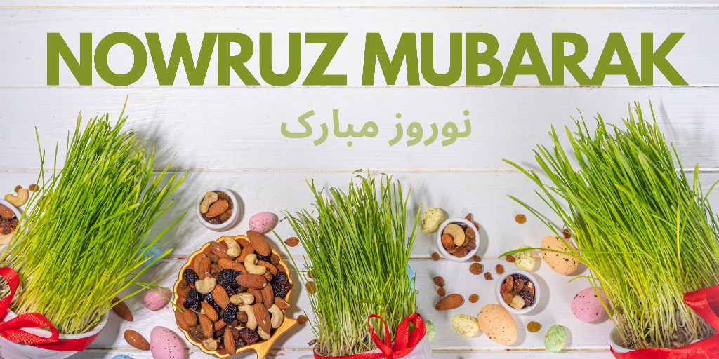Nowruz Mubarak to everyone celebrating! We wish you happiness and peace this upcoming year. May the new year be filled with vibrant colors and happiness for you and your loved ones! 💙💛