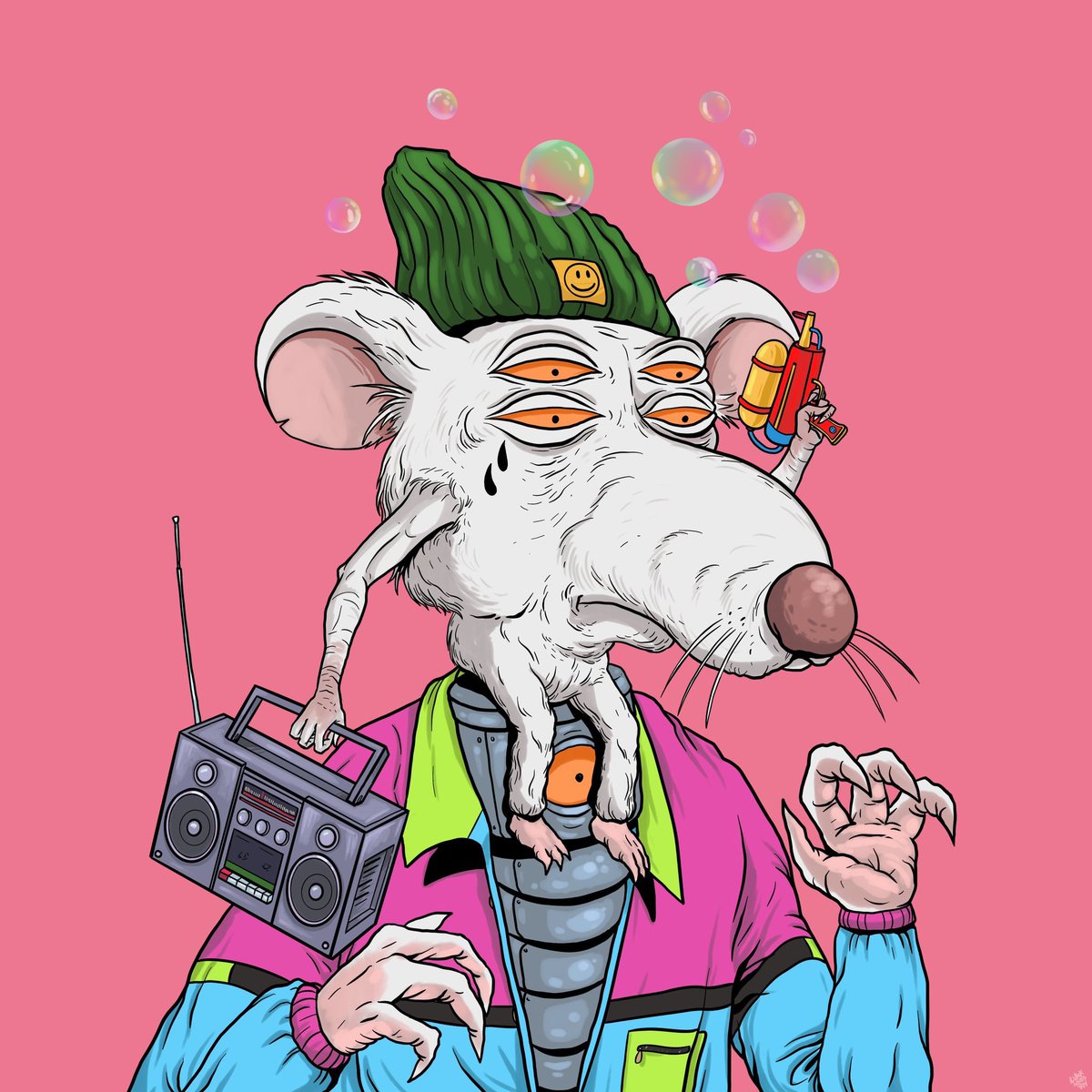 NyCleaner's tweet photo. Rats 🐀 🫧 🙃 🔫
$Gang $Gang @YugenLBS @GutterToken @lurklovesyou
#BeAMOnster @La_Commissione #GutterArt https://t.co/RhEhV8ulff