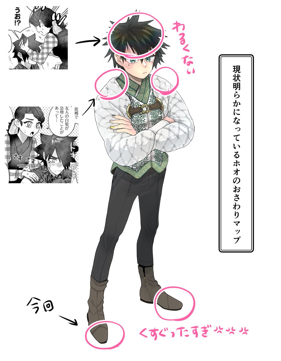 今日は異郷の爪塗り見習いの更新日です!
たくさんリポストなどで宣伝していただけると嬉しいです〜🫶
これは現状明らかになっているホオの状況 
