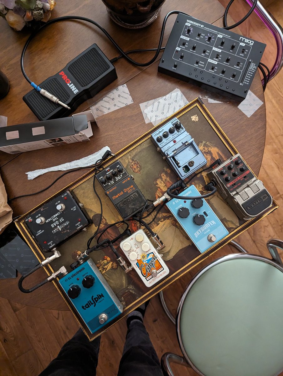 Band that has existed for a week has a show on Tuesday.
Worst case scenario we do a noise set