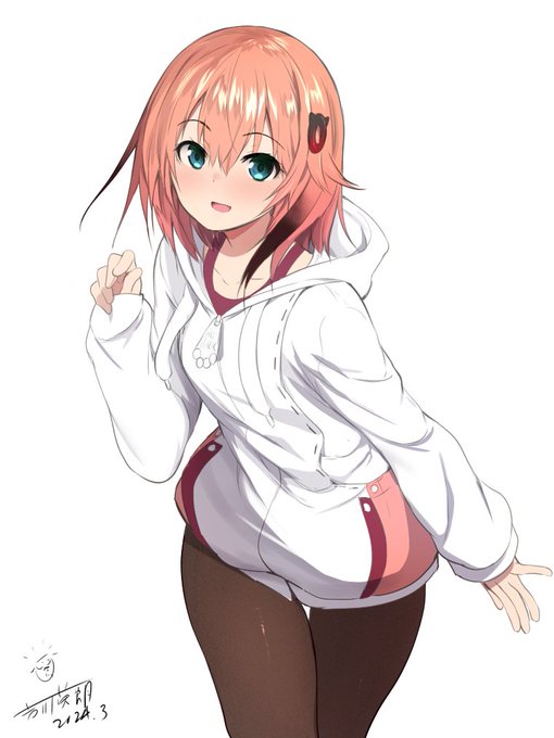 新作主人公色つき 