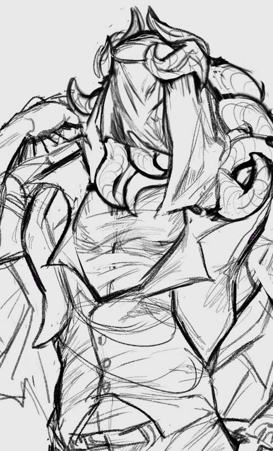 testing out a brush w/ oc........