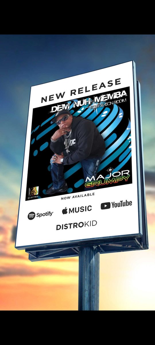 KingMajorGrumpy's tweet image. BRAND NEW SINGLE OUT NOW TITLED #DEMNUHMEMBA BY DANCEHALL ARTISTE #MAJORGRUMPY PRODUCED BY THE #MGPRODUCTIONSLABEL  DISTRIBUTING BY @DISTROKID OUT NOW ON ALL DIGITAL PLATFORMS WORLDWIDE #ITUNES #SPOTIFY #DEEZER #APPLEMUSIC #SHAAZAM #TIDAL BIG UP THE WHOLE #TEAMMGPRODUCTIONSLABEL
