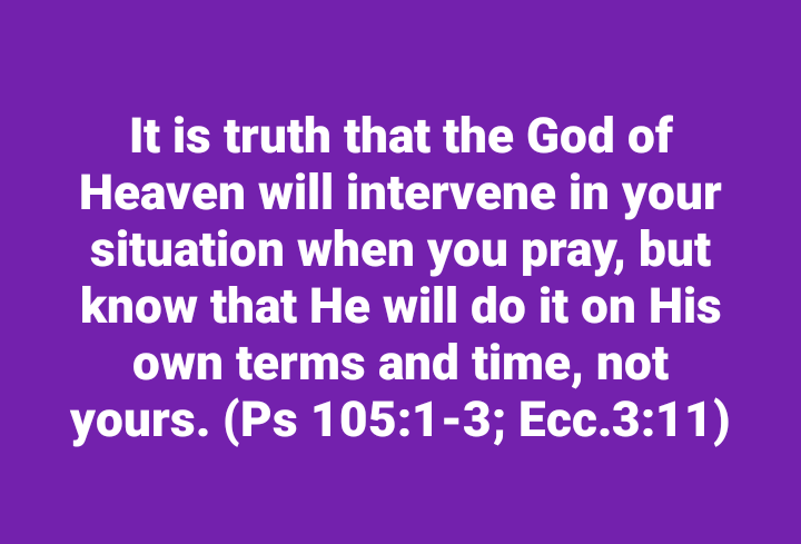 ModiboGodwill's tweet photo. #truth #God #Heaven #ontervene #situation #when #pray #know #terms #time https://t.co/4sNnZMUiGv