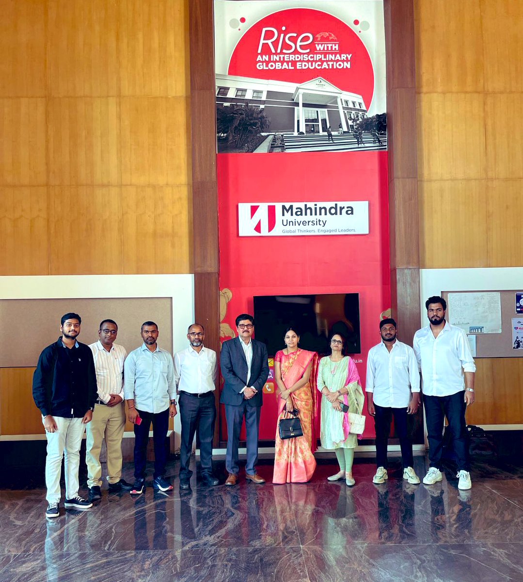 Nemy Banthia, PhD (@nbanthia) on Twitter photo Very pleased to visit <a href="/MahindraUni/">Mahindra University</a> in Hyderabad, India, and discuss collaboration in the use of #sensors and #AI in achieving #infrastructure #resilience and #CarbonNeutrality.
<a href="/anandmahindra/">anand mahindra</a> <a href="/MahindraRise/">Mahindra Group</a> <a href="/KDMEngineering/">KDM Engineering</a> #decarbonization Very pleased to visit <a href="/MahindraUni/">Mahindra University</a> in Hyderabad, India, and discuss collaboration in the use of #sensors and #AI in achieving #infrastructure #resilience and #CarbonNeutrality.
<a href="/anandmahindra/">anand mahindra</a> <a href="/MahindraRise/">Mahindra Group</a> <a href="/KDMEngineering/">KDM Engineering</a> #decarbonization