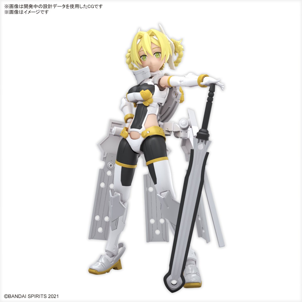 未組立　30MS ユフィア セスティエ 2体セット 30MINUTES SISTERS その12 SIS-F00ユフィア＆オプションパーツセット13