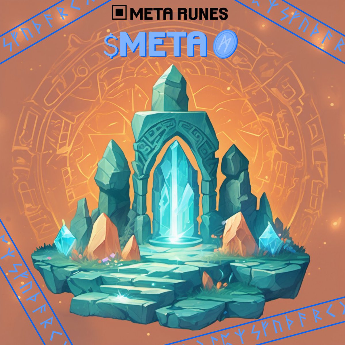 NOT A #FREE MINT ⚠️

NOT AFFILIATED WITH THE #RUNES FOUNDATION⚠️

NOT BACKED BY ANY VC OR INFLUENCER⚠️

NOT THE FIRST #RUNES COIN⚠️

MAYBE NOT THE FIRST #RUNES LAUNCHPAD⚠️

推出$META独家预售活动，早期支持者和投资者有机会在正式公开发售前以特价获得代币。

总供应量 2100 万 | 1 $META