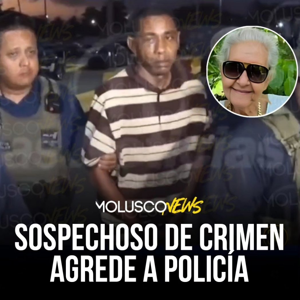 Moluskein's tweet photo. Miguel A. Cruz López de 43 años, persona de interés en el asesinato a puñaladas de la anciana de 86 años Petra Ramos García en su casa en Humacao, fue encarcelado tras no pagar la fianza de $250,000 por agredir a un policía cuando el oficial entró a la casa del individuo a interrogarlo sobre el asesinato de la anciana.

#MoluscoTVNews 
#ElMolu🎧 

(🎥 @tele11PR )