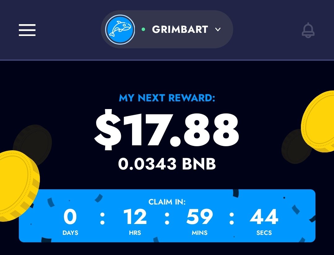 <a href="/HODL_Official/">HODL Official 🔶</a> I have to wait 13 hours until it is my turn again 💸💰

$HODL is #PassiveIncome made easy 🫀

#BSC $BNB #HODL #GEM #Rewards #NFT