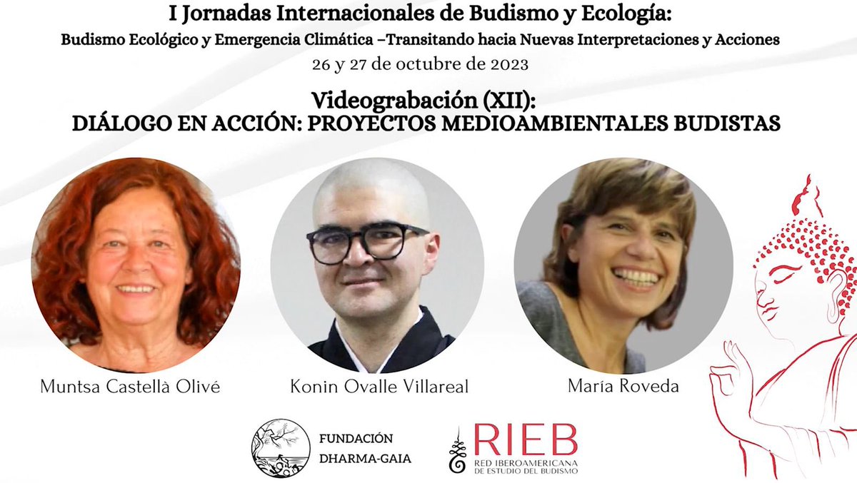 BuddhistdoorESP's tweet photo. #Buddhistdoor en #Español: «Videograbación (XII). I JIBE. Diálogo en acción (I): Proyectos ecológicos budistas»

Ver: https://t.co/FSSLQ97Esa .

#BuddhistPractices #Sustainability #CommunityEngagement #Inspiration #DharmaGaia #BuddhistValues #GlobalDialogue7 https://t.co/KGhIuGvho5
