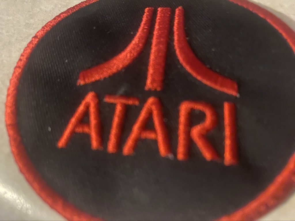 ballistikcoffee's tweet photo. My https://t.co/Gv8eq7sI0Z Patch has arrived! Itโs official! ๐คฉโ๏ธ๐น๏ธโค๏ธ #atarix @AtariX @atari #Atari #bcb #gaming #retrogaming #vintagegaming https://t.co/WxqiAbQid9