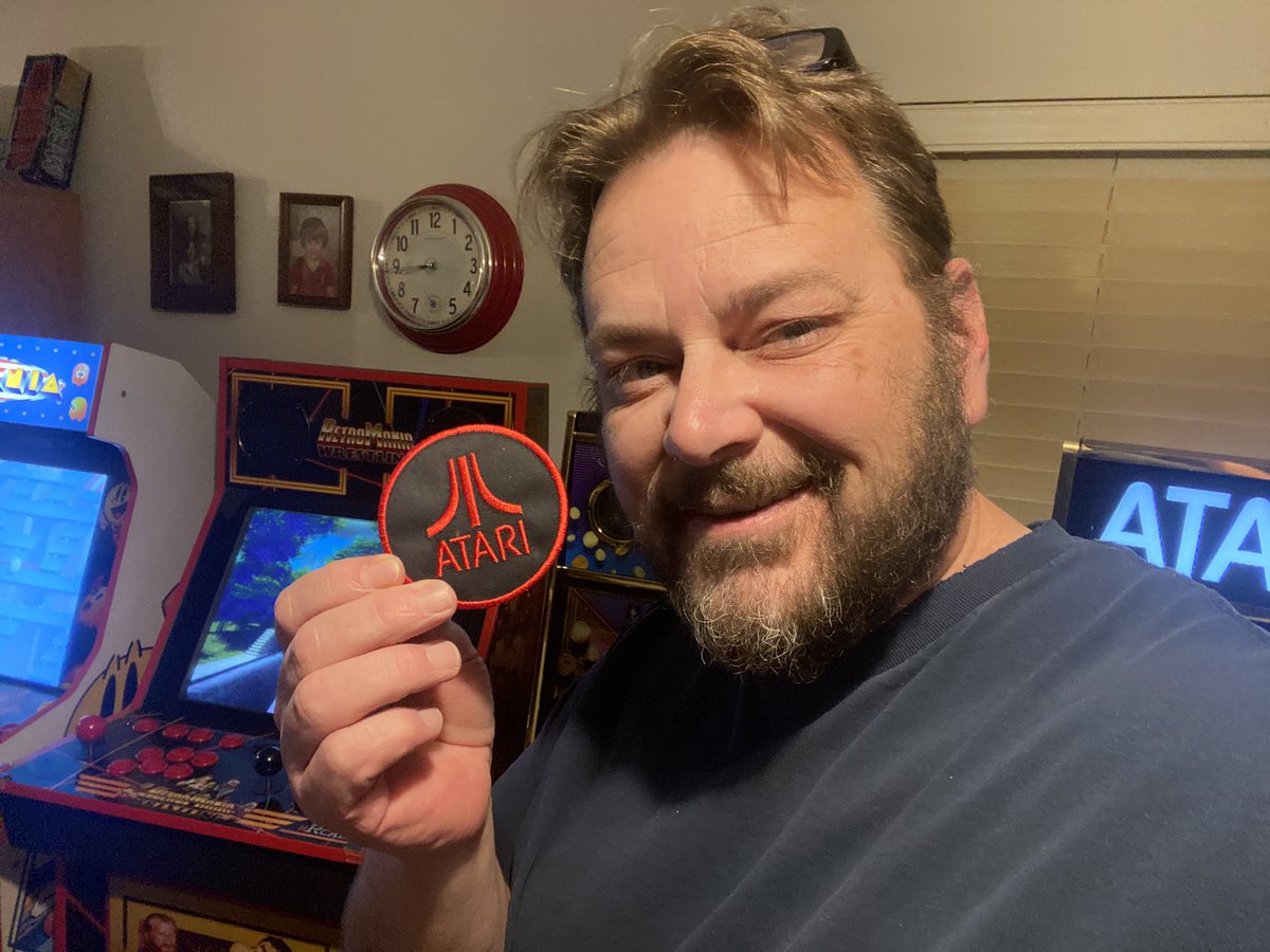 ballistikcoffee's tweet photo. My https://t.co/Gv8eq7sI0Z Patch has arrived! Itโs official! ๐คฉโ๏ธ๐น๏ธโค๏ธ #atarix @AtariX @atari #Atari #bcb #gaming #retrogaming #vintagegaming https://t.co/WxqiAbQid9