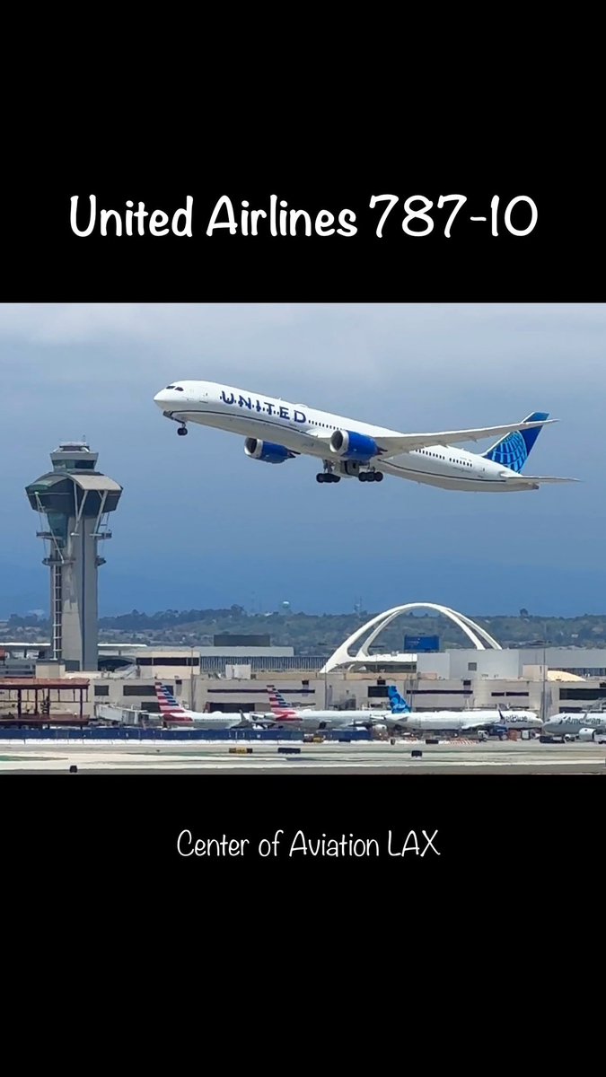 United Boeing 787-10 Dreamliner Takeoff LAX ✈️ youtube.com/shorts/S3lyAA0… #centerofaviation #avgeek #aviation #avgeeks #aviationphotography #planespotting #planes #planespotter #aviationgeek #aviationlovers #b787 #boeing #Boeing787 #lax #unitedairlines