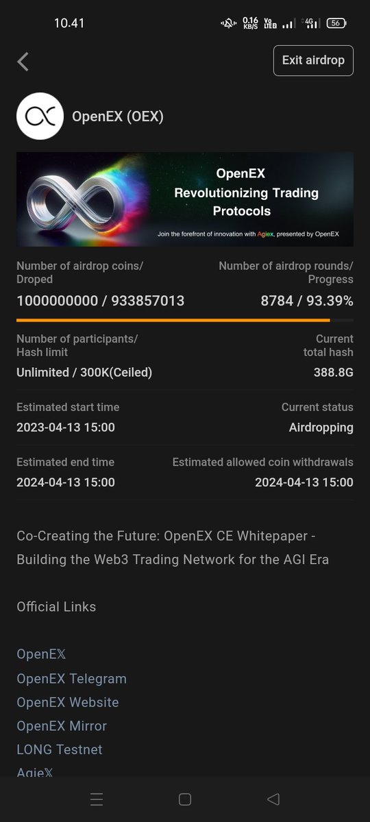 Junakhun37's tweet image. Why??? Yesterday I saw the 20th of this month? @openex_network 
@Coredao_Org 
#OpenEXNetwork #OpenEX #OpenEXCommunity