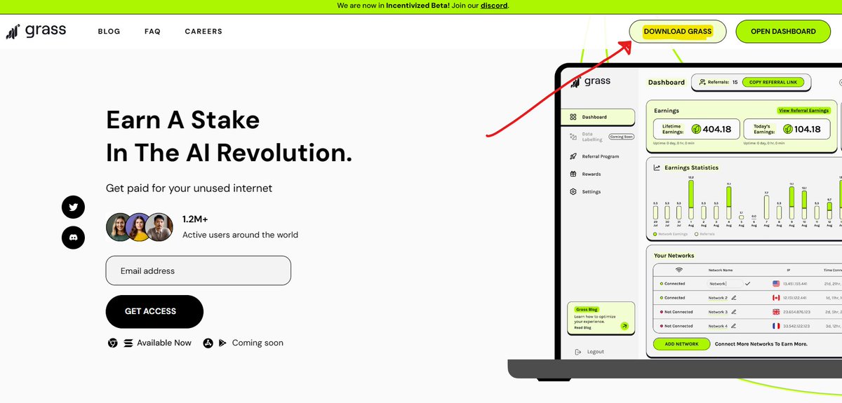 ขั้นตอนการเก็บแต้ม getgrass🌱
1.ไปที่ getgrass.io
2.โหลด Grass extension (ในคอมได้หมดเลย ในโทรศัพท์chromeไม่ได้ มีพวกkiwi browser ที่ได้)
3.สมัครด้วย email ผ่าน ref link:
app.getgrass.io/register/?refe…

<a href="/onunblocked/">Unblocked 🟣 $LOL</a> $BLOCK
<a href="/gaiminio/">GAIMIN</a> $GMRX $PARAM
<a href="/AINNLayer2/">AILayer Community</a> #ANVM <a href="/pacmoon_/">Pacmoon</a>