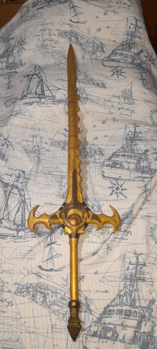 adrentik's tweet photo. here is the trabsformation of byleths sword of the creator from #FE3H  though. with #RenfairePH being so close im both excited and nervous since its my first time in baguio https://t.co/PXatR1Mq8L