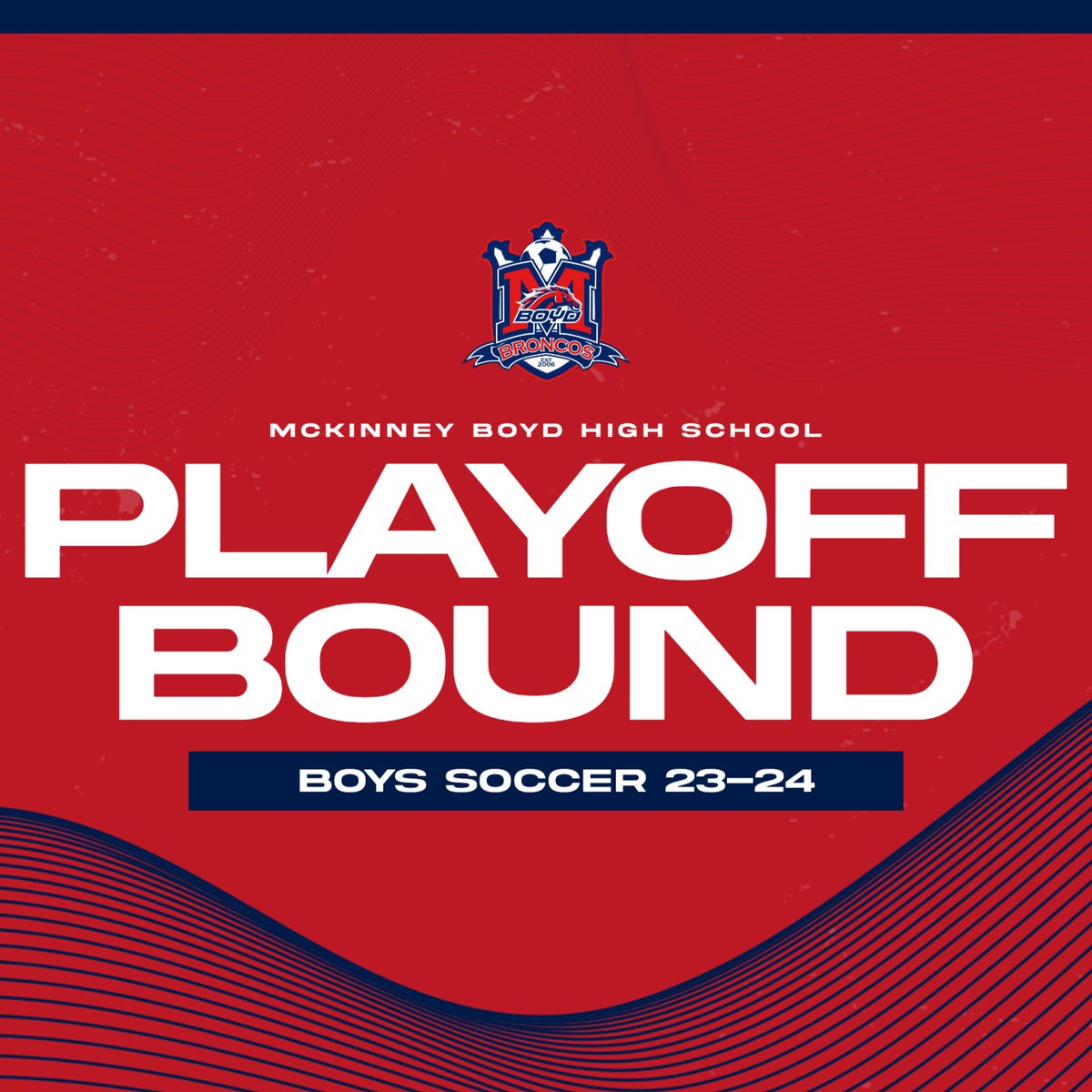 🚨🚨14 Years in a Row🚨🚨

Your Broncos have qualified for the playoffs as the 3-seed from District 5-6A! Let's go! #CodeRed