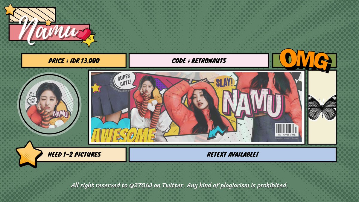 27O6J's tweet image. [♡] LAYOUT BY REQ

Namu open order untuk 4 katalog dibawah yapp 🙌
Order via DM boleh langsung isi form via carrd 💕

More information feel free to contact me via DM yapp. Danke ❣