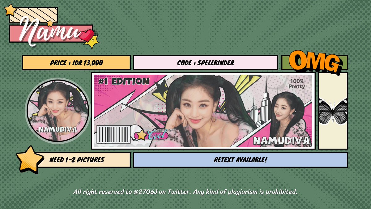 27O6J's tweet image. [♡] LAYOUT BY REQ

Namu open order untuk 4 katalog dibawah yapp 🙌
Order via DM boleh langsung isi form via carrd 💕

More information feel free to contact me via DM yapp. Danke ❣