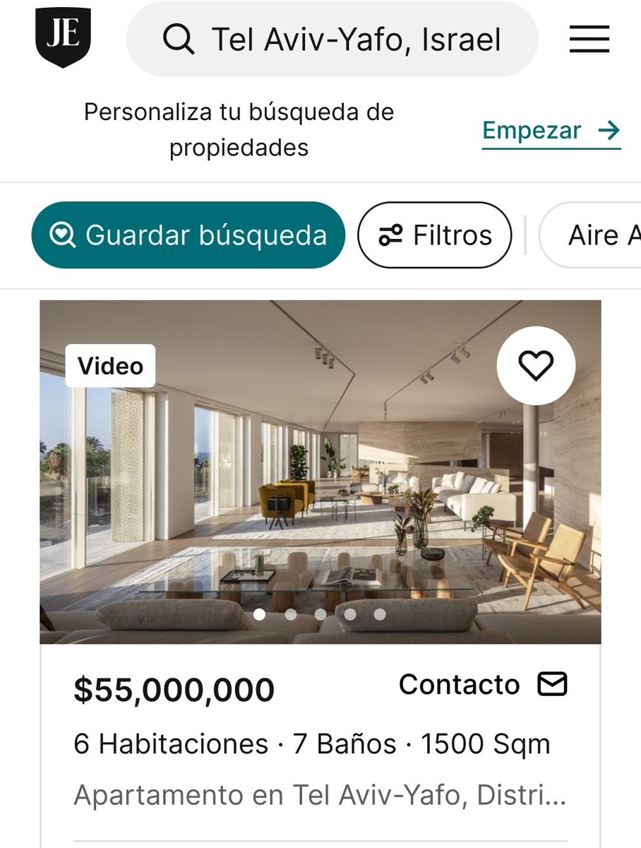 ¿Sabías que un departamento en "Yafo", Tel Aviv - Israel, puede llegar a costar 55 MILLONES DE DOLARES? ¿No lo sabias?, pues ahi te va la info. Súmala a los casi 30 mil millones en sobrecostos que "robó" Odebrecht y encontrarás al RATERO MAYOR.