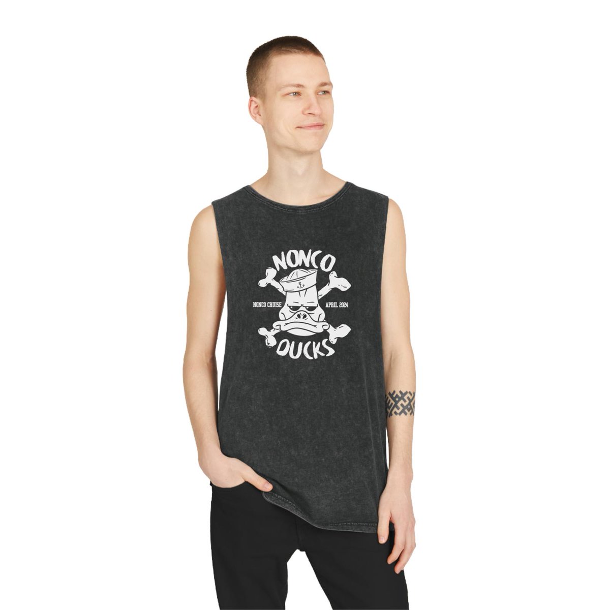 There's merch, but this incredible special edition tank top for the upcoming <a href="/NoncoDucks/">Nonconformist Ducks</a> reunion is absolutely Fire!