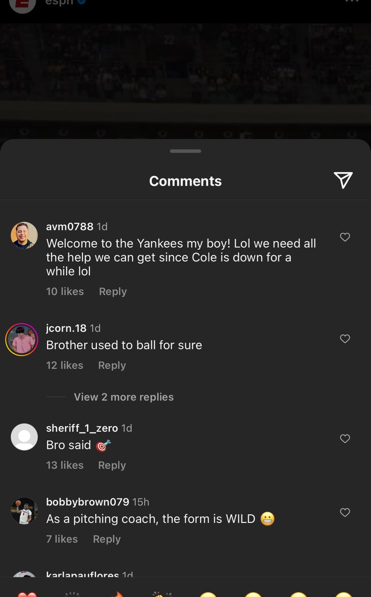 nobelknowbell's tweet photo. Please look at all the locals comments about Seungmin’s pitch, omg 🤗. There’s dozens like this on the ESPN insta! https://t.co/SZXFU7eZK0