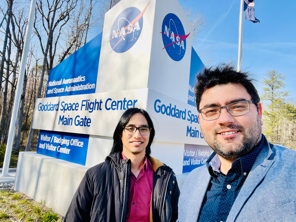 After six years, I am back at #NASA Goddard, but this time to attend the ICESat-2 STM. @caiohamamura is giving a lightning talk on our recent work as part of the #ICESat-2 vegetation team. @ICESat2Veg @SilvaLabUF