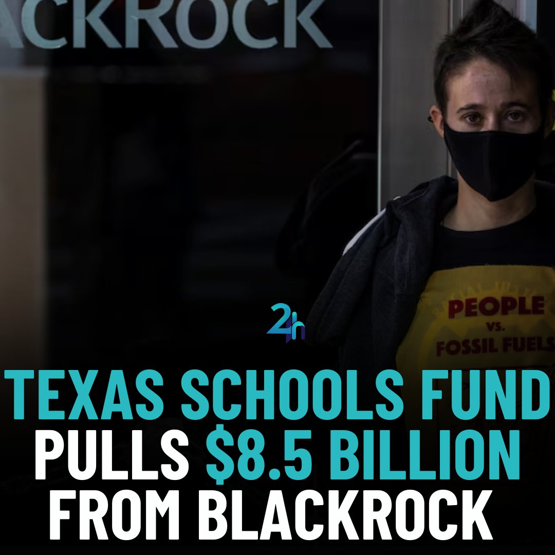 Just in:

Texas schools withdraw $8.5 billion from BlackRock due to ESG investing. 

BlackRock criticizes the move, citing $120 billion investment in Texas energy. 

Concerns rise over impact on school funds and families.

 #ESG #Investing #TexasEducation