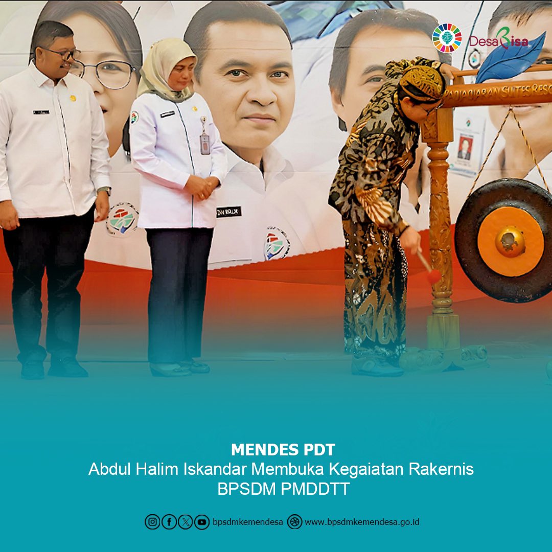 Bogor, 19 Maret 2024, BPSDM PMDDTT mengadakan kegiatan Rapat Kerja Teknis (RAKERNIS). Acara ini bertemakan “Optimalisasi Peran BPSDM Dalam Peningkatan Kapasitas SDM Desa, Aparatur Sipil Negara, dan Pemberdayaan Masyarakat Desa dan Transmigrasi”