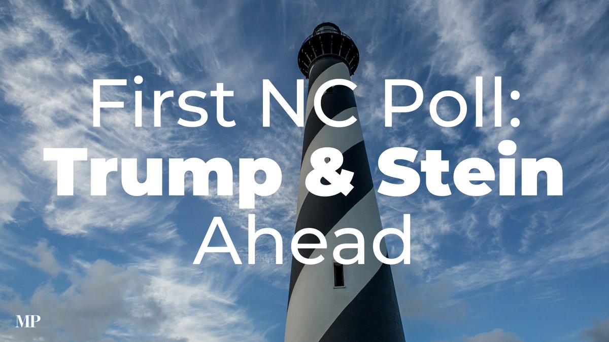 Our first NC poll of 2024 gives Trump a slim lead and shows the Governor's race with its controversial GOP candidate very close. Check out all the data plus our brand new GA poll: maristpoll.com/latest-polls