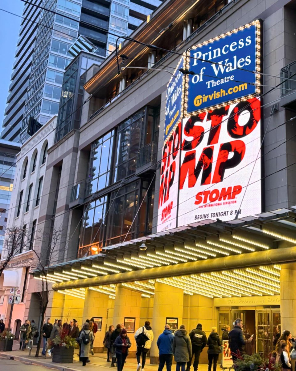 Absolutely amazing!!!! STOMP is making a lot of noise in Toronto!!! 🥰