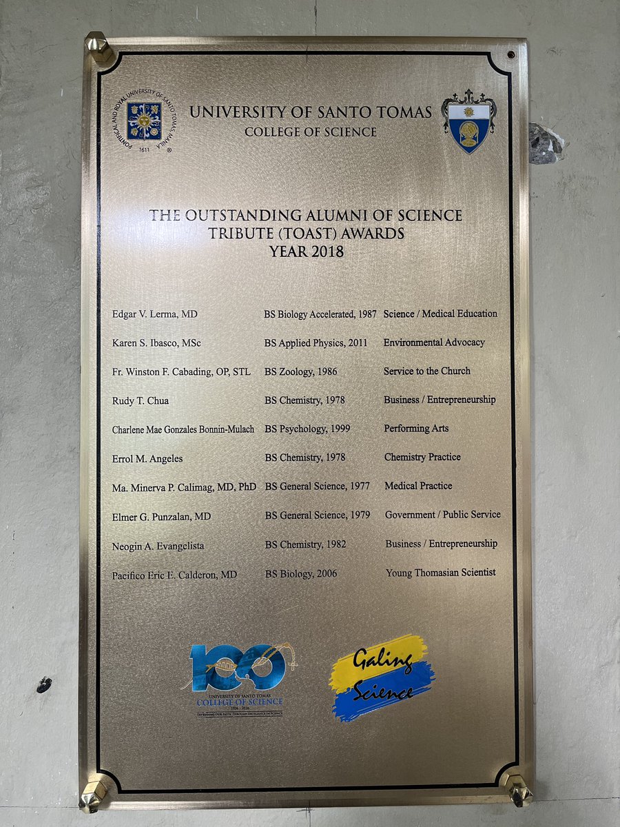 edgarvlermamd's tweet photo. Thank you @USTScience #GalingScience https://t.co/GZAXemN3BR