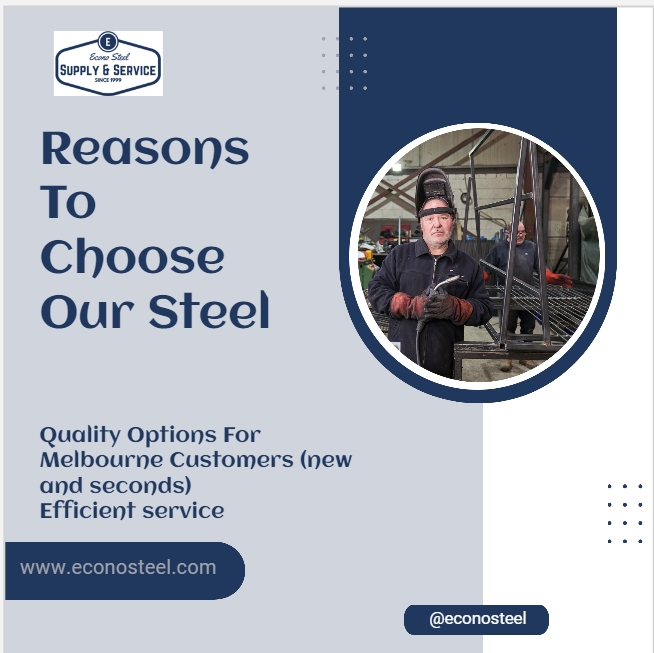 Builders and contractors: Reinforcing bars, beams, columns, plates, and sheets – everything you need to bring your blueprints to life, delivered on-time and on-budget.  econosteel.com/Products.html