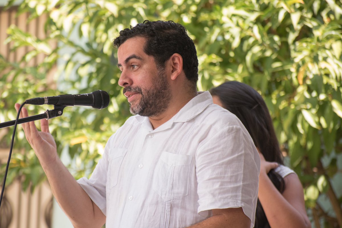 Contamos con la participación de <a href="/rasalazar2/">Raul Salazar</a> coordinador residente de <a href="/ONUElSalvador/">ONU El Salvador</a> , con <a href="/lapirenne/">christine pirenne</a> la embajadora del reino de los Países Bajos para Centroamérica <a href="/NLinCostaRica/">PaísesBajosCentroamerica</a> y con William de León director de cooperación para el desarrollo de <a href="/cancilleriasv/">Cancillería de El Salvador 🇸🇻</a>