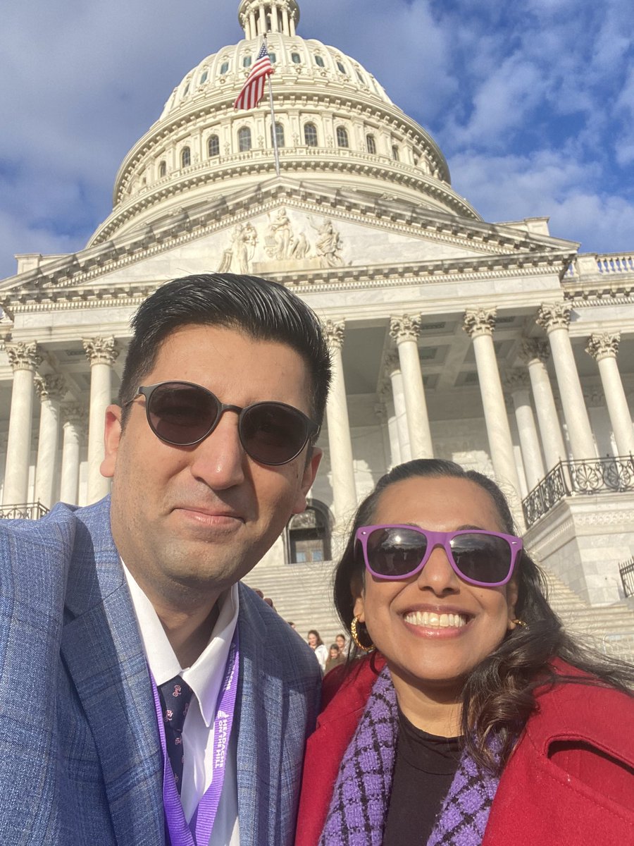 Start of great advocacy day #HOH2024 with the inspiring @AmaalStarlingMD at Capitol Hill! Thanks @AHDAorg and @ahsheadache for this fantastic opportunity to connect with headache advocates and respected representatives for our 3 asks. So much learned today. So much more to do!