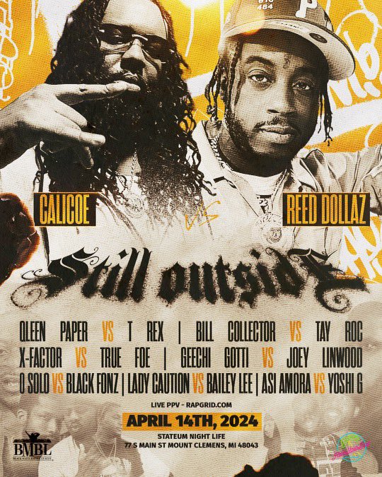 Get ya tickets/PPV now! landslideentertainment.com