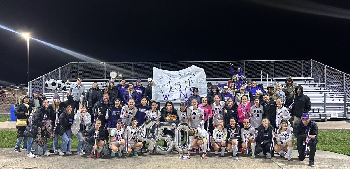 CoachTan81's tweet image. @PNGgirlssoccer finishes district as CHAMPIONS, but tonight we celebrated our fearless leader!  Congrats @aibates on 450!!!  You are one of the best in the state!
@LethalSoccer