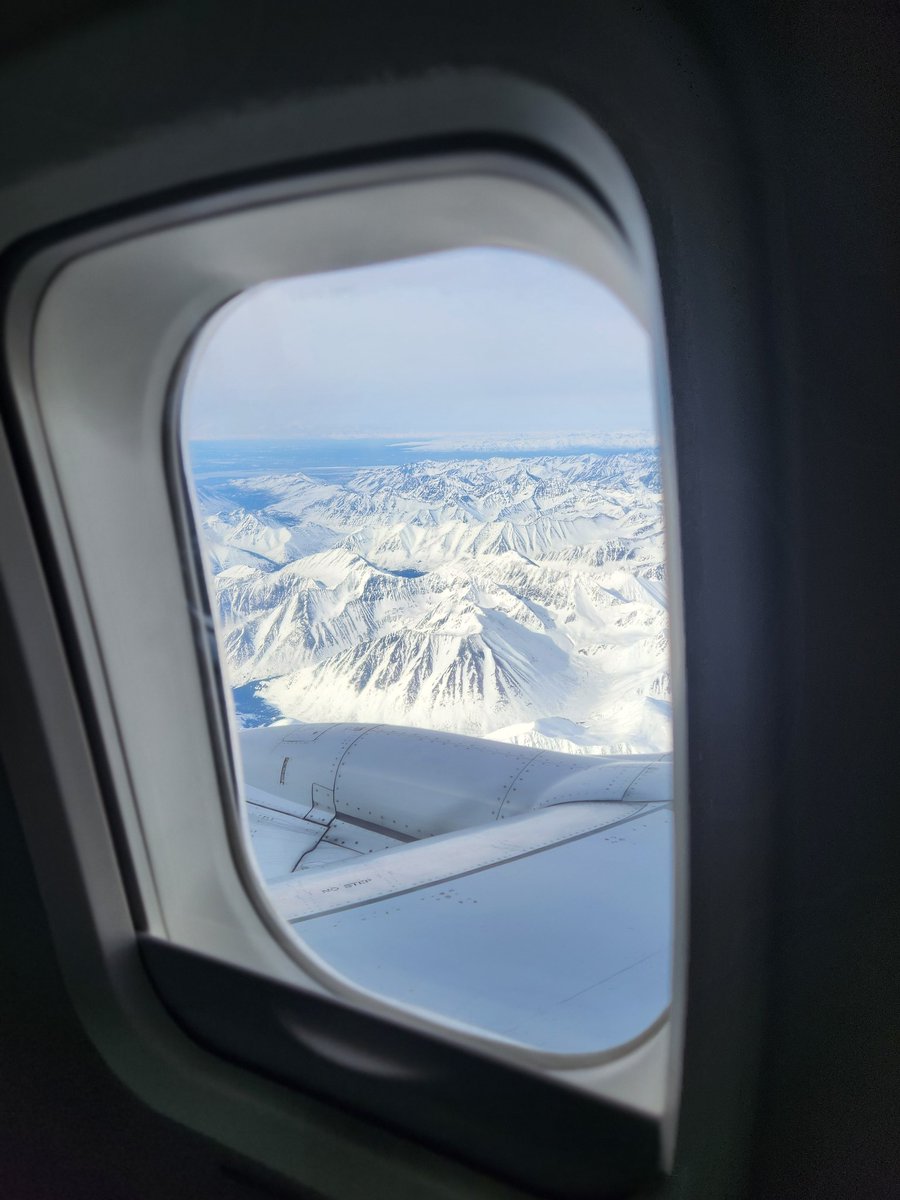Twice a year, I head up to Alaska to work with some fabulous students. This view never disappoints.