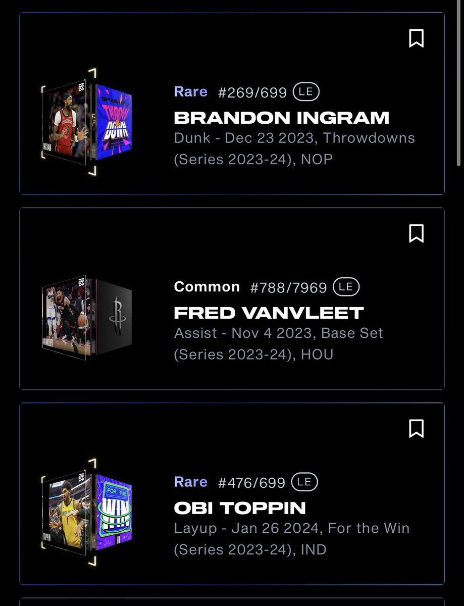 Unlike your favorite “giveaway guy” mine all have receipts. Don’t believe me? They’re posted.

Nothing is ever promised and not given!

Rare <a href="/NBATopShot/">NBA Top Shot</a> giveaway at 1k followers! Better not $BLOCK <a href="/GetBlockGames/">BlockGames</a> 

All followers entered!