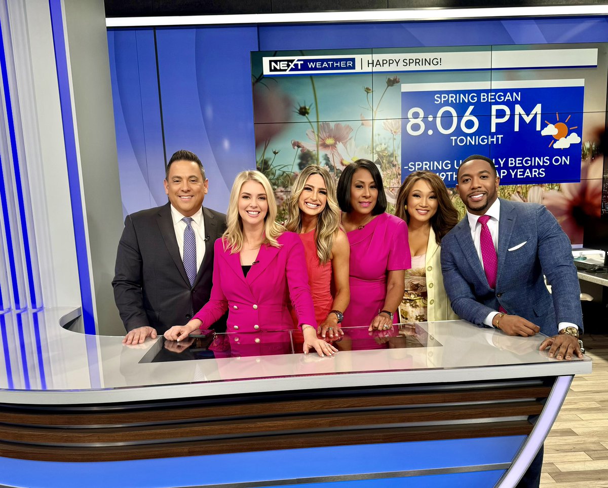 Welcome #Spring2024 from your @kcalnews prime time news team.