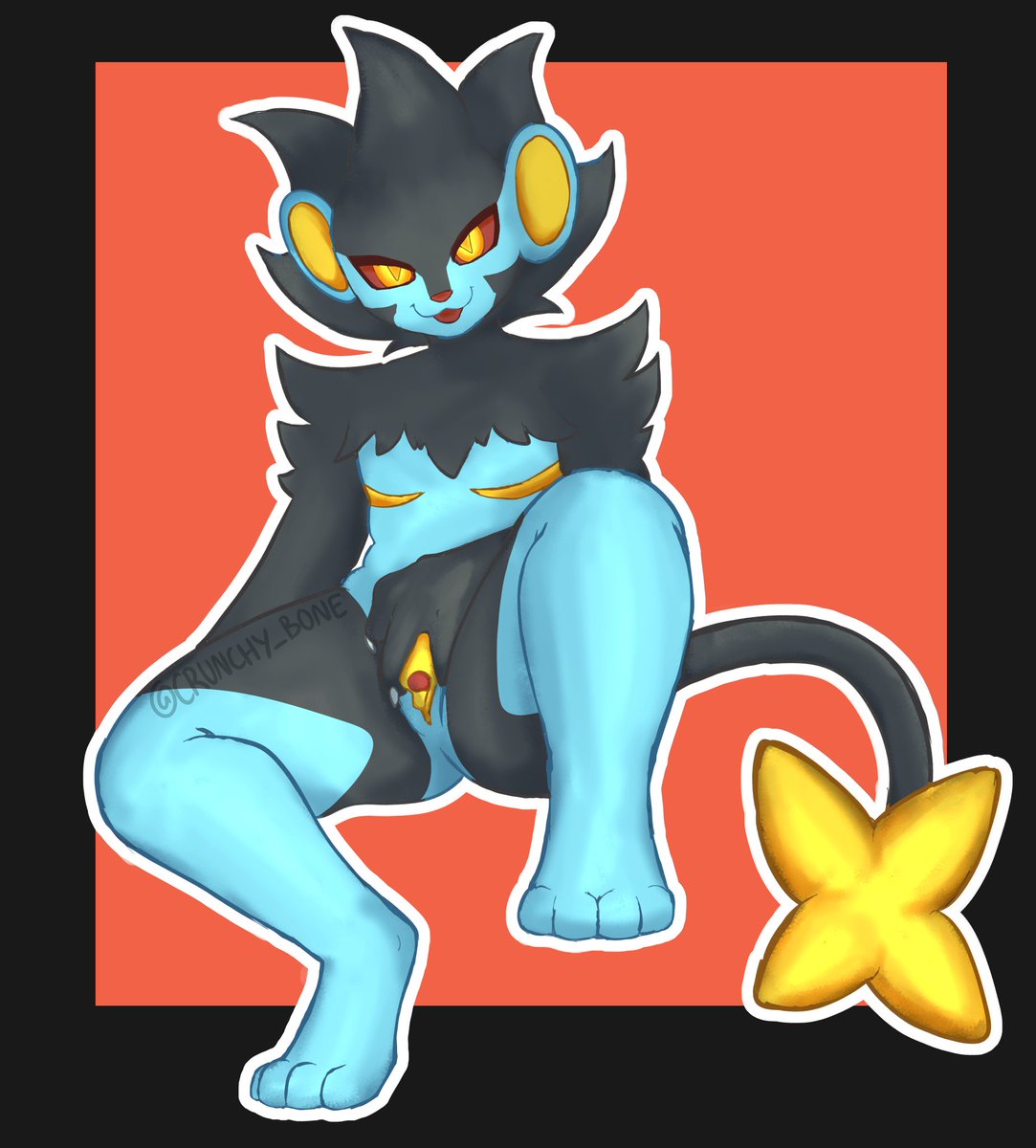 steamybone's tweet photo. my horny ass could not be a pokemon trainer 
#Lycanroc #luxray #koraidon #miraidon https://t.co/5OSRt1FCmu
