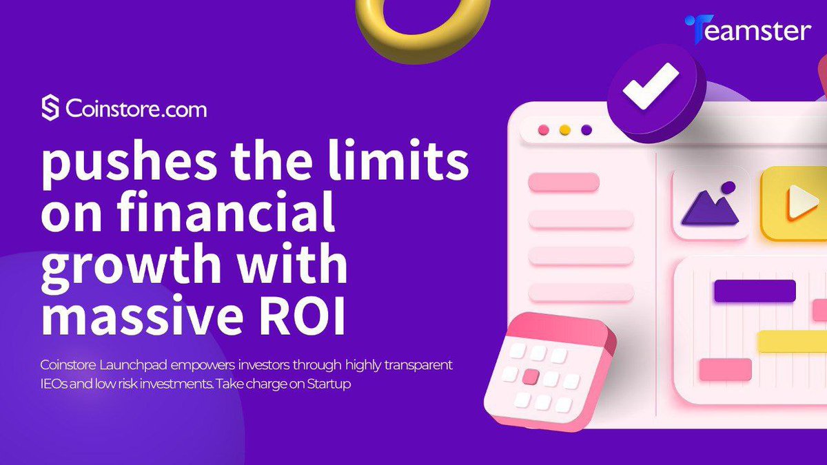 croozbadd's tweet image. Tired of missing out on early-stage crypto gems? Coinstore Launchpad provides a launchpad for investors to discover and participate in groundbreaking projects, unlocking access to the next generation of digital assets. #CryptoInvesting #EarlyStageProjects