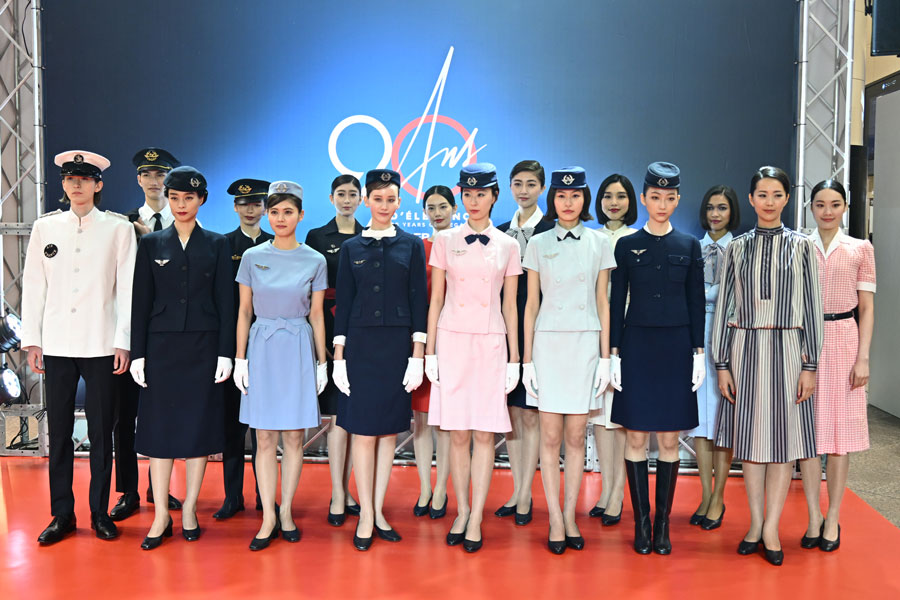 エールフランス航空、歴代制服ファッションショーを東京・有楽町マリオンで開催 traicy.com/posts/20240320…