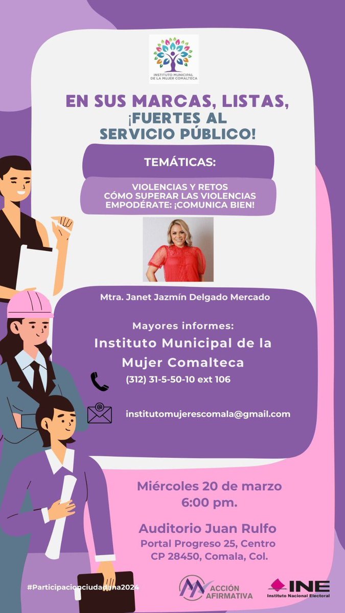 ¡Las espero!