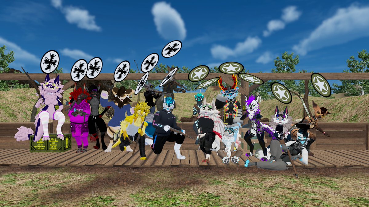DashVRC's tweet photo. One of those random nights that turns out to be really fun. Reminds me why I fell in love with VRChat https://t.co/UAqBUzLeeX
