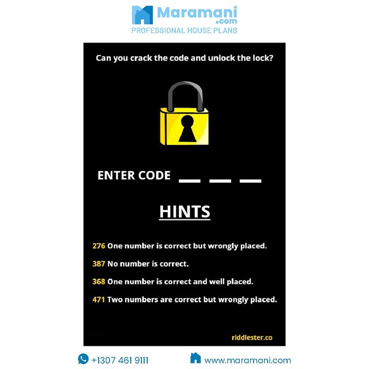 maramaniplans's tweet photo. Can you crack this code? Let's see who will figure it out the fastest.
From@riddlester[Pinterest] 
#PuzzleWednesdays
#brainteaser
#puzzleoftheweek https://t.co/uHzKSa8hZp