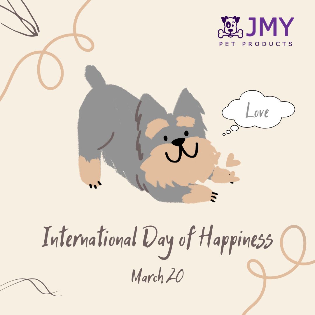 JmyPet's tweet photo. Spread smiles and celebrate the joy of living on this International Day of Happiness!   
Let's cherish the moments that fill our hearts with laughter and gratitude.😊   

#InternationalDayofHappiness #SpreadJoy #ChooseHappiness https://t.co/NAitpmZxoB