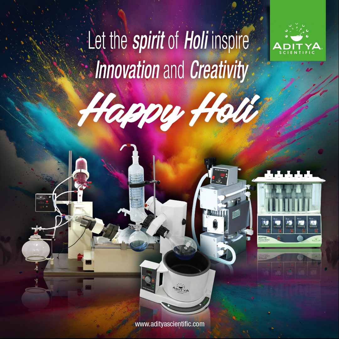AdityaScientif1's tweet photo. As your trusted lab equipment manufacturer, we're here to add colour to your research journey. May your experiments be as colourful and successful as the celebrations today. Happy Holi!
#HappyHoli #FestivalOfColors #Holi2024 #AdityaScientific #RotaryEvaporator #Rotavap #Rotavapor https://t.co/vmMiVwCdUI